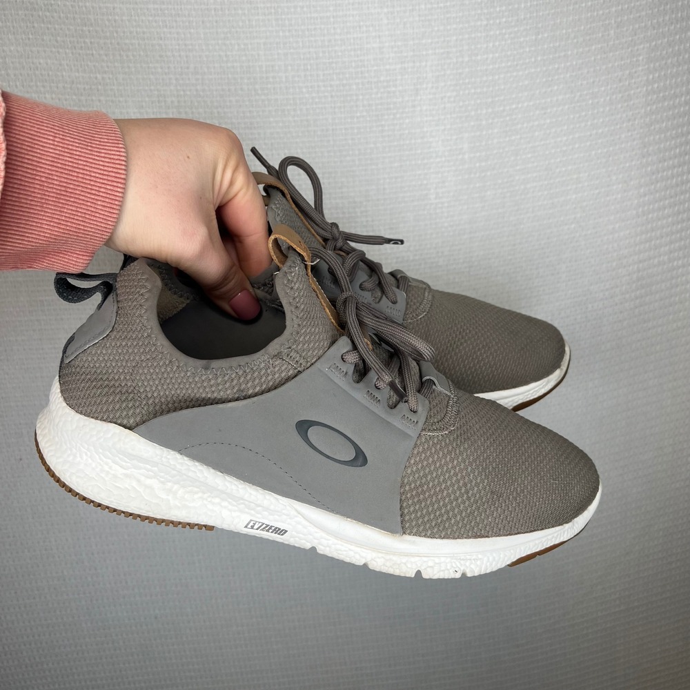 Oakley EVZero Edge Mens Grey Mesh Low‎ Top Sneakers FOF100136-23Q Size 11 - Picture 2 of 8